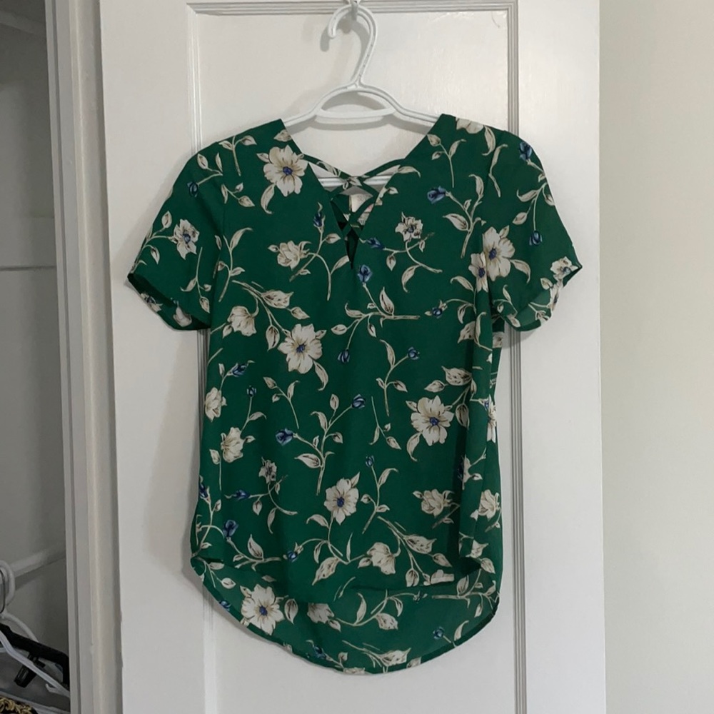 XS Floral Blouse